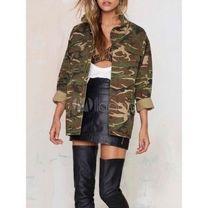 Oversized Military Jacket